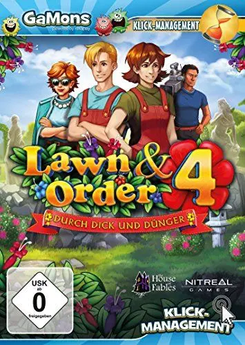 Produktbild: GaMons - Lawn & Order 4 (PC)