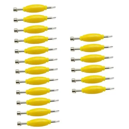 Produktbild: GANAZONO 18 Stk Skateboard-schraubendreher Griffbrett-steckschlüssel Standard-griffbrettwerkzeug Griffbrettschraubendreher Griffbrettschraubenwerkzeug Griffbrettbeschläge Plastik Doppelkopf