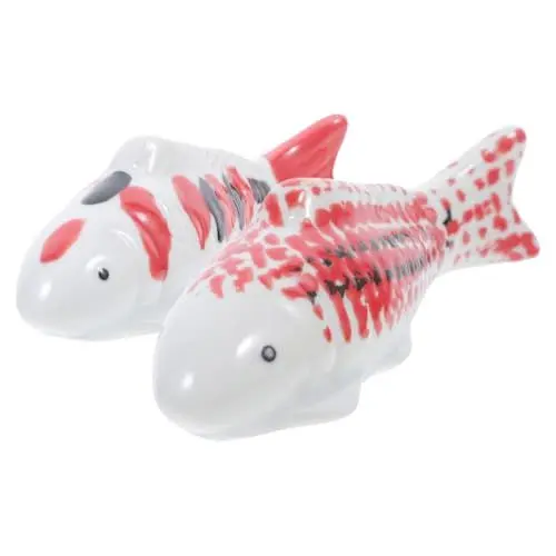 Produktbild: GANAZONO 2 Stück Keramik-Aquarium-Schwimmfische Realistische Künstliche Schwimmende Koi-Fischfiguren Desktop-Ornamente Für Teich-Aquarium-Dekorationen