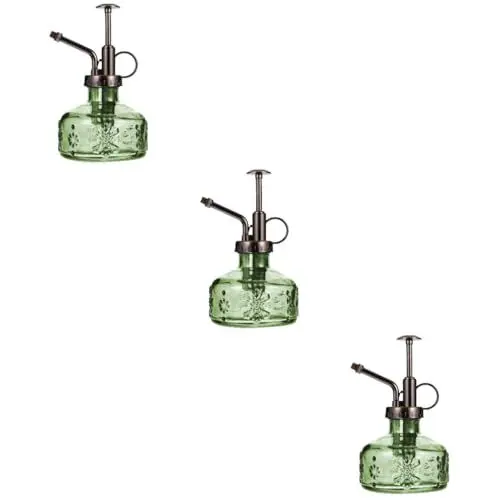 Produktbild: GANAZONO 3 STK Gießkanne Aus Glas Pumpe Bewässerungsflasche Pflanzen Dekor Gießflasche Aus Glas Pflanzenbewässerungsflasche Glaszerstäuber Antiquität Kleine Gießkanne