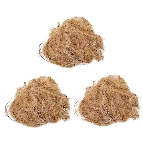 Produktbild: GANAZONO 3st Jute-Seide Camping-feuerstarter Feueranzünder Aus Juteschnur Outdoor Kamin Praktisches Feuerwerkzeug Wanderzubehör Wildes Accessoire Überleben Natürlich
