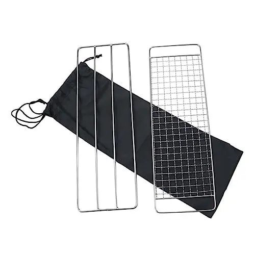 Produktbild: GANAZONO Kühlregal Grillrost Aus Edelstahl Grillwerkzeug Grillversorgung Kochgitter Versorgung Camping Rostfreier Stahl Metall Grill