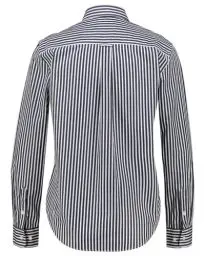 Produktbild: GANT Damen REG POPLIN Stripe Shirt Klassisches Hemd, Classic Blue, 46