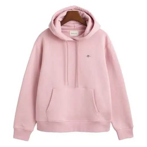Produktbild: GANT Damen Shield Hoodie Kapuzenpullover, Dusty PINK, M