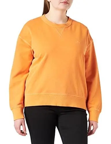 Produktbild: GANT Damen Sunfaded C-Neck Sweat Sweatshirt, Sweet ORANGE, M