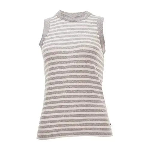 Produktbild: GANT Damen Tank Top gestreift Striped 1X1 Rib, Größe:M, Farbe:Grau-Streifen(94)