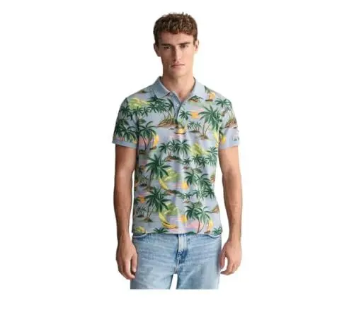 Produktbild: GANT Hawaii Print SS Polo - XL