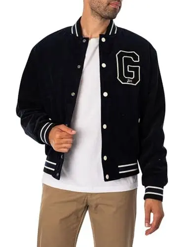 Produktbild: GANT Herren Collegejacke aus Cord, Blau, L