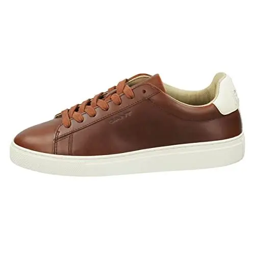 Produktbild: GANT Herren McJulien Leder Sneakers Trainer - Cognac - UK 8.5