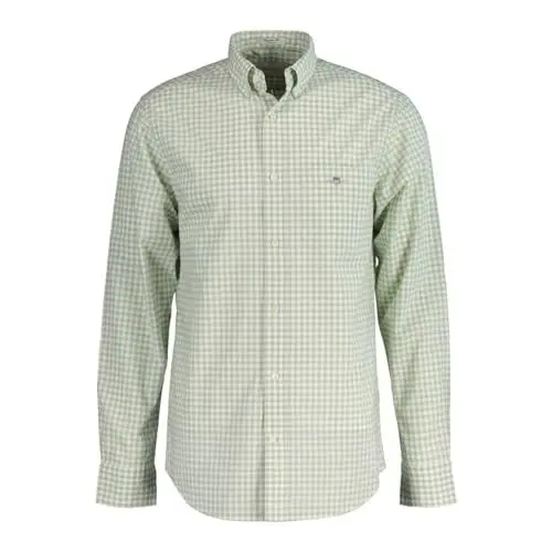 Produktbild: GANT Herren REG POPLIN Gingham Shirt, Milky Matcha, XL