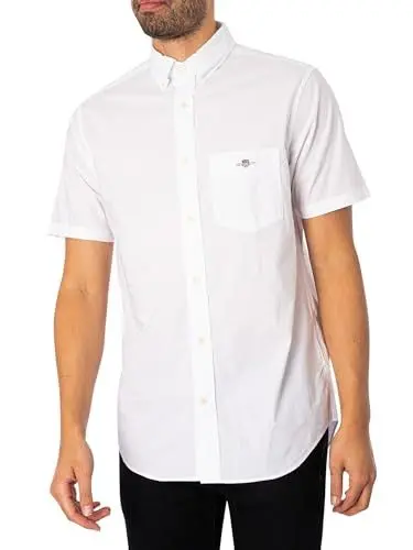 Produktbild: Gant Reg Poplin Short Sleeve Shirt M