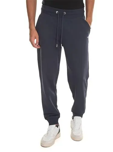 Produktbild: Gant Herren REG Shield Sweatpants Logo Sweathose, Evening Blue, L