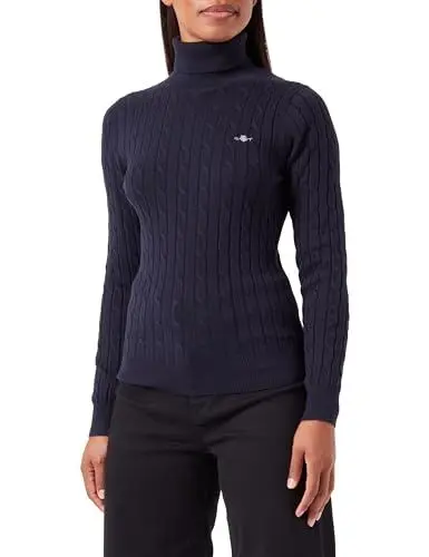 Produktbild: GANT Stretch Cotton Cable Turtleneck