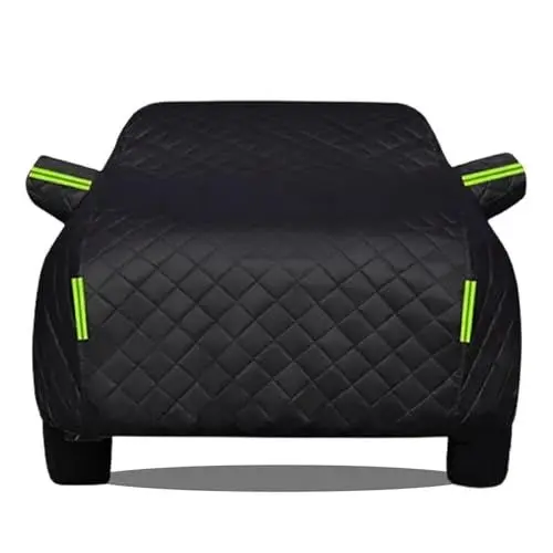 Produktbild: Gaoxianglin Autoplane Gemacht für 𝖡MW M4 Competition x Kith, Outdoor Autoabdeckung Reißverschluss Hagelabdeckung Schneefest Regenfest Staubdicht UV Und Reißfest Wasserdicht Sonnenschutz(Black)