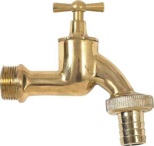 Produktbild: Garantia Wasserhahn für Regentonnen (Auslaufhahn aus Messing 19 mm 3/4