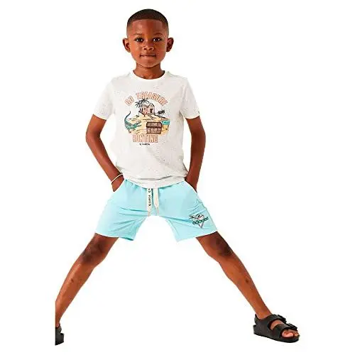 Produktbild: Garcia Kids Jungen Short Sleeve T-Shirt, Off White, 104/110