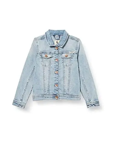 Produktbild: Garcia Mädchen 150-4830 Jeansjacke, Bleached, 92/98