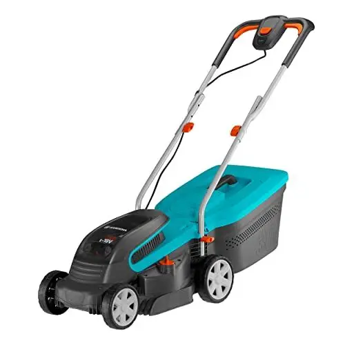 Produktbild: Gardena Akku-Rasenmäher PowerMax 32/36V P4A Ready-to-Use Set: Rasenmäher bis 200 m², 32 cm Schnittbreite, 30 l Fassungsvolumen, Schnitthöhe 20-60 mm, inkl. 2 x 18V P4A Akku (14621-20)