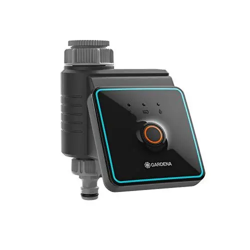 Produktbild: Gardena Bewässerungssteuerung mit Bluetooth® App: Automatische Bewässerung für Garten und Balkon, via App konfigurierbar, Bewässerungszyklen in 3 Zeitplänen, 10 m Reichweite (01889-20)