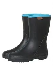Produktbild: Gardena Gummistiefel für Damen & Herren in den Größen 36-46 I Unisex-Regenstiefel für Damen & Herren I Garten Gummischuhe mit halbhohem Schaft I Wasserfest, rutschfest & gefüttert I in Schwarz