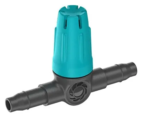 Produktbild: Gardena Micro-Drip-System Kleinflächendüse: Sprühdüse für automatisches Bewässerungssystem, für Kleinflächen bis 40 cm Durchmesser, einfache Verbindung mit 4,6 mm Verteilerrohr (13316-20)