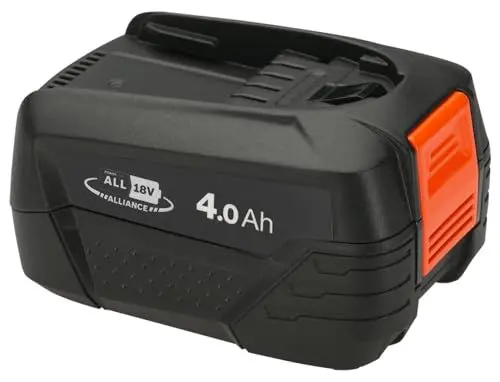 Produktbild: Gardena System Akku P4A PBA 18V/72: Zubehör für viele Gardena Gartengeräte (Trimmer, Bläser und Heckenscheren), mit 4,0 Ah Kapazität, die Ladezeit beträgt ca. 90 Minuten (14905-20)