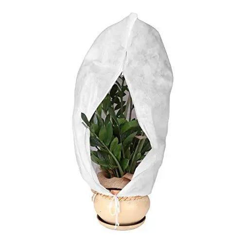 Produktbild: GARDENIX Pflanzenschutz Winter Kübelpflanzensack, Frostschutz Schutzhaube, Winterschutz, mit Reißverschluss und Zugband 100x140 cm