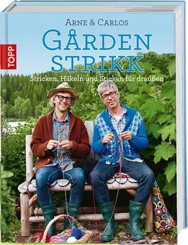 Produktbild: Gårdenstrikk: Stricken, Häkeln und Sticken für draußen