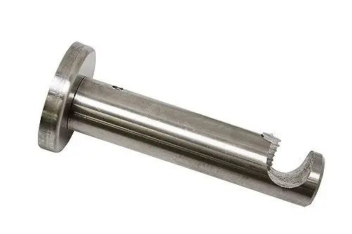 Produktbild: GARDINIA Träger für Gardinenstange mit Ø 12 mm, 1-läufig, Offen, 7,5 cm, Edelstahl