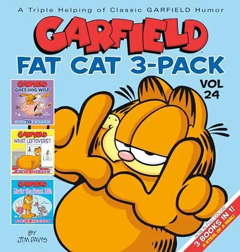 Produktbild: Garfield Fat Cat 3-Pack #24: Garfield Goes Hog Wild / Garfield What Leftovers? / Garfield Livin' the Sweet Life