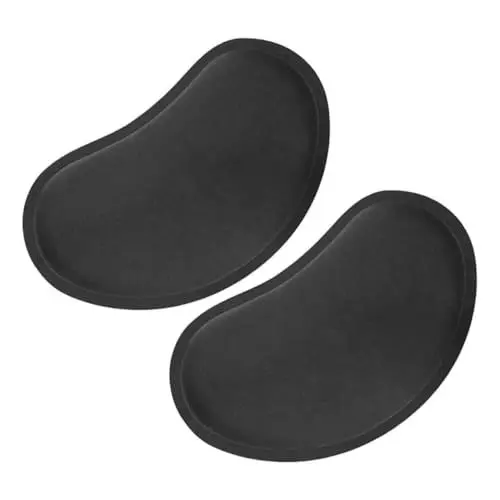 Produktbild: GARIOUANS 2 Stück -Handgelenkpolster Ergonomisches Bürokissen Tisch-Handgelenkstütze Schreibtisch Handauflage Mausschutzunterlage Handgelenksunterstützung Eva Schwarz