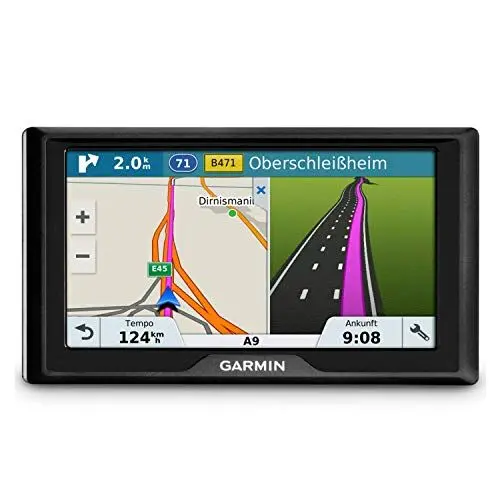 Produktbild: Garmin 010-01679-12 Drive 61 LMT-S EU Navigationsgerät - lebenslang Kartenupdates & Verkehrsinfos, Sicherheitspaket, 6 Zoll (15,2cm), schwarz