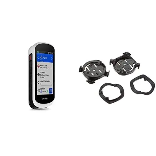 Produktbild: Garmin Edge Explore 2 – GPS-Fahrradnavi für Tourenradfahrende & E-Bikende, 3“ Touchdisplay mit einfacher Bedienung & Zubehör Edge Fahrradhalterung, 010-11430-00