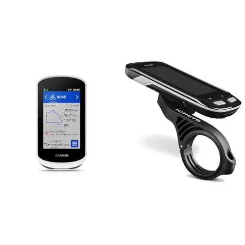 Produktbild: Garmin Edge Explore 2 – GPS-Fahrradnavi für Tourenradfahrende & E-Bikende & bis zu 16 Std Akkulaufzeit & Edge Aero Halterung - kompatibel mit Garmin Edge Modellen, u.a. Edge 1040
