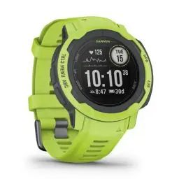 Produktbild: Garmin Instinct 2 – wasserdichte GPS-Smartwatch mit bis zu 28 Tagen Akkulaufzeit, über 40 Sport-Apps, Smart Notifications, Fitnessfunktionen wie Trainingszustand, Fitnessalter oder Schlafanalyse