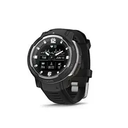 Produktbild: Garmin Instinct Crossover - Robuste Hybrid GPS-Smartwatch mit analoger Präzisionszeitmessung, über 40 Sport-Apps, Benachrichtigungen und Garmin Pay