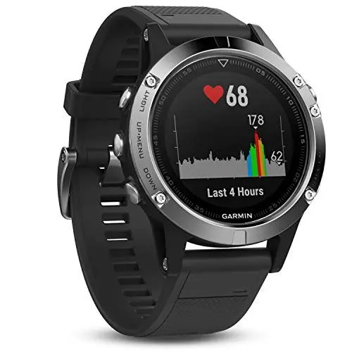 Produktbild: Garmin fēnix 5 GPS-Sportuhr – umfangreiche Multisport- & Navigationsfunktionen, robustes & hochwertiges Design