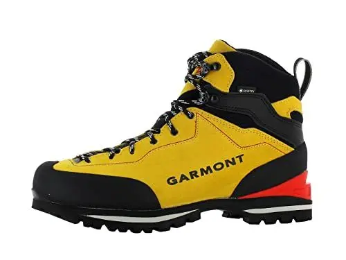 Produktbild: GARMONT Ascent GTX Herren,Männer Wanderstiefel,Bergschuhe,Bergstiefel,bedingt steigeisenfest,Wasserdicht,Radiant Yellow/Red,43 EU / 9 UK