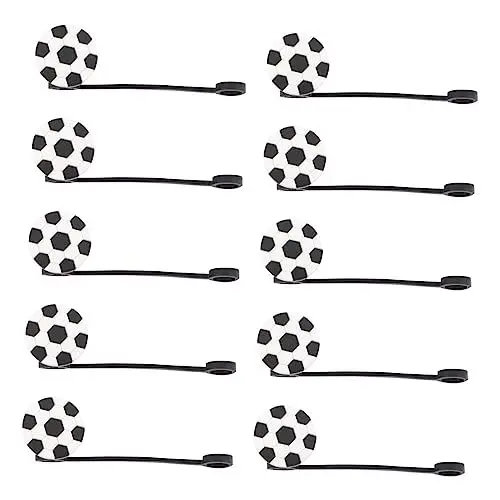 Produktbild: Garneck 10 Stücke Stroh Kappen Reusable Trinkhalm Für Luftdichten Verschluss Für Party Mittelstücke