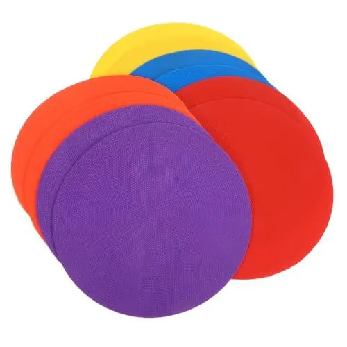 Produktbild: Garneck 10stücke Fußball Trainingsmarker Fußball Trainingsplatten Sportausbildung Hilfsmittel Für Spielfeldgrenzen Und Einrichtung