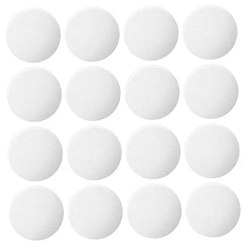 Produktbild: Garneck 12 Stücke Lebensmittel Dampfer Liner Mesh Pad Silikon Dampfer Matte Für Mikrowelle Ofen Sicher Antihaft