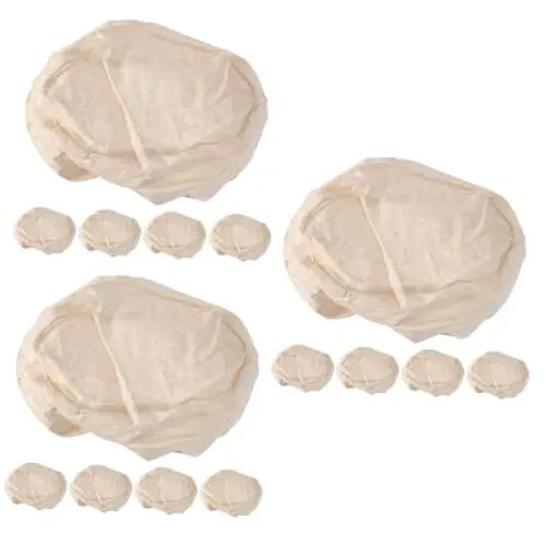 Produktbild: Garneck 3sets Brot Proofing Korb Set Stoff Abdeckung Sauerteig Brot Schüssel Liner Für 5 Stücke * 3