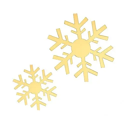 Produktbild: Garneck 15st Schneeflocke-spiegel-wandaufkleber Weihnachtsfensterbild Schneeflockenfenster Haften Schneeflocken-wandaufkleber Weihnachtsfensterfolie Wohnkultur Entfernbar Pvc 3d Klebstoff