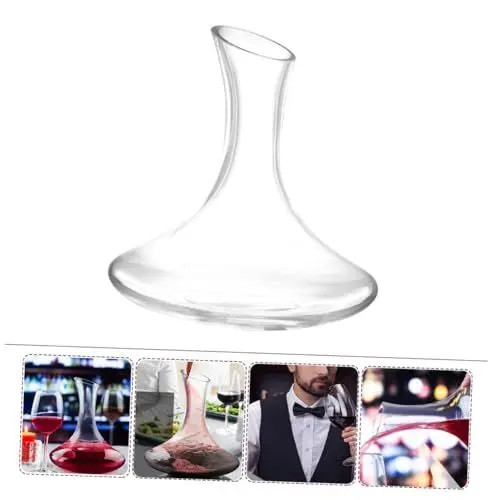 Produktbild: Garneck Weinkaraffe Schneller Weinverteiler Weinspender Aus Glas Belüften Von Wein Wohnkultur Kristallmaterial