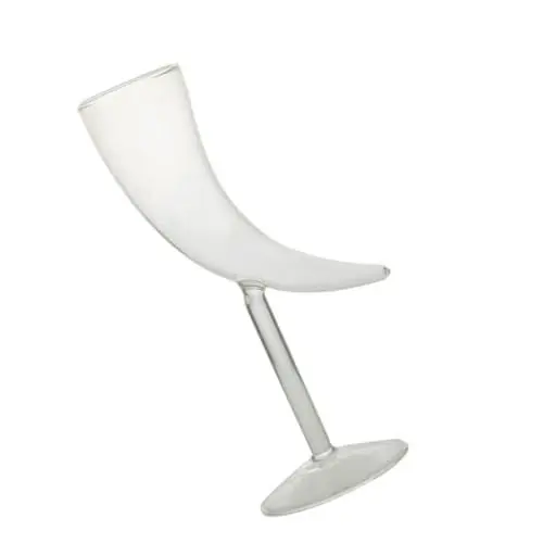 Produktbild: Garneck -dauerhaftes Glasmaterial Glatte Haptik Kreative Mondform Mehrzweck-cocktailglas für Die Bar