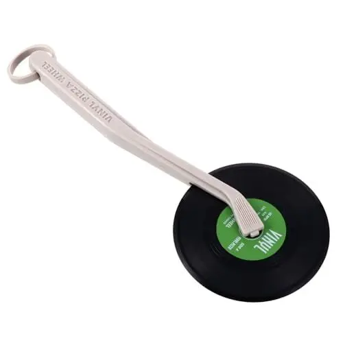 Produktbild: Garneck 1Stk Pizza- gesc kitchen tools vinylreiniger pizzarad vinyl reiniger schallplatten Pizza-Backwerkzeuge für die Küche kreativer pizzaschneider Pizza-Zubehör Plastik Green
