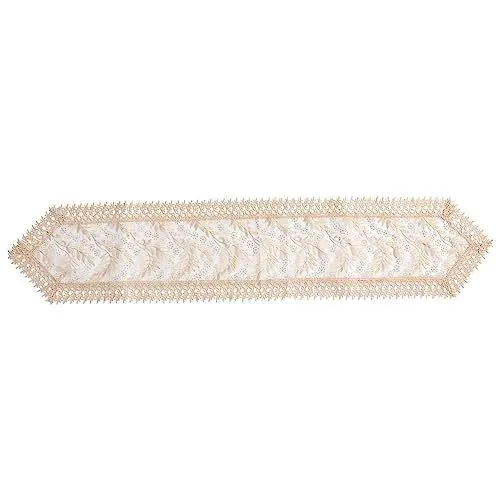 Produktbild: Garneck Tischset Im Modernen Stil Mit Stickerei Tischdecke Läufer Dekorativer Tischläufer Für Hochzeitstischdekoration