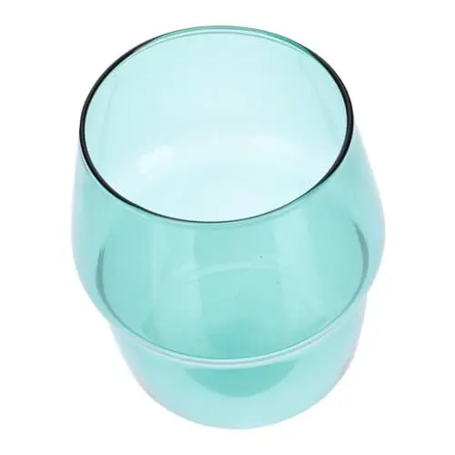 Produktbild: Garneck Hochfester Hitzebeständiger Wasserbecher Aus Glas Für Das Büro
