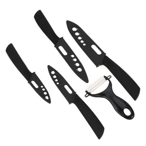 Produktbild: Garneck 1 Satz Keramikmesser Küchenwaren Küchenmesser ausstechplatte cutter messser kalanchoe kochgeschirr Schneidemesser esszimmerstã¼hle gemüseschaufel kochmesser set Gemüsemesser Black