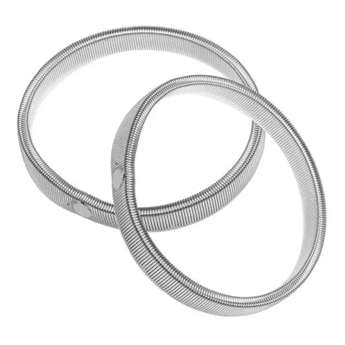 Produktbild: Garneck 1 Satz Manschette Herrenarmband Strumpfhalter Mit Anzugsärmeln Ärmelhalter Armstrumpfbänder Für Frauen Ärmelstrumpfband Hemd-Strumpfband Für Männer Und Frauen Legierung Silver 2st